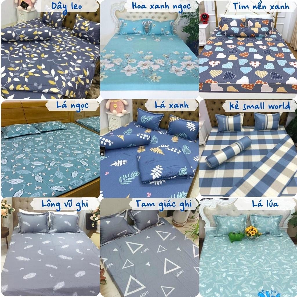 Ga giường cotton 100% dày mát, ga chun bọc đệm cotton đủ size nệm 1m 1m2 1m6 1m8 2m2 Dreamhomebedding