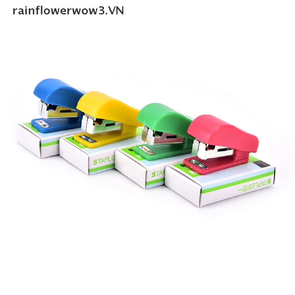 Đồ Dập Ghim Mini Họa Tiết Hoạt Hình Kèm Ghim Bấm Dành Cho Văn Phòng / Trường Học
Bộ Dụng Cụ Dập Ghim Họa Tiết Hoạt Hình Dễ Thương 
Kẹo Nhỏ Co