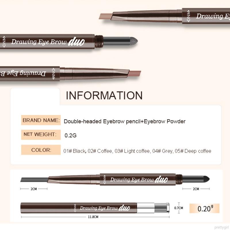 [Hàng mới về] Bút kẻ lông mày hai đầu không thấm nước lâu trôi lên vẻ đẹp 3D | BigBuy360 - bigbuy360.vn