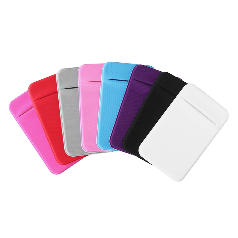 Ngăn đựng thẻ co giãn gắn trên điện thoại