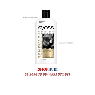Dầu xả Syoss RENEW 7 phục hồi tóc Đức 500ml