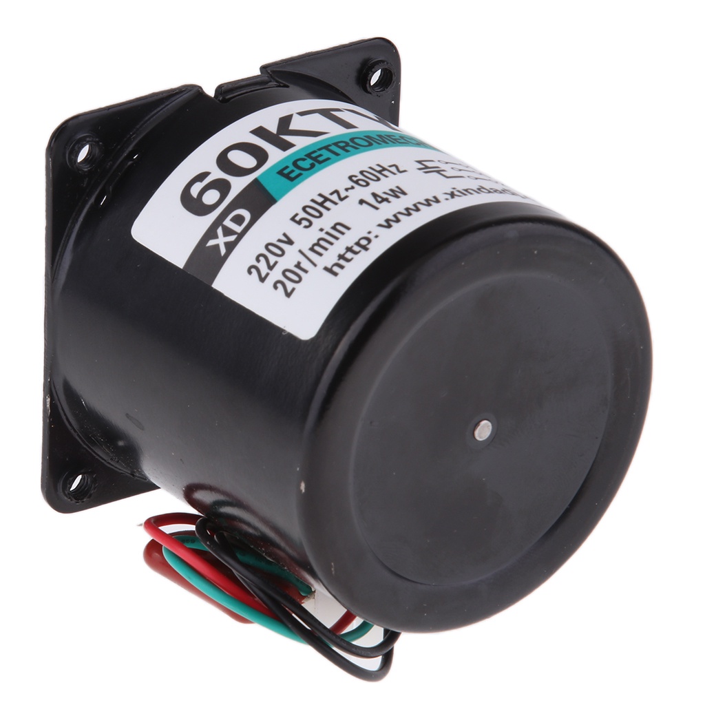 [In stock] 60KTYZ 220V 20RPM Permanent Magnetic Electric Synchronous Motor 50-60HZ