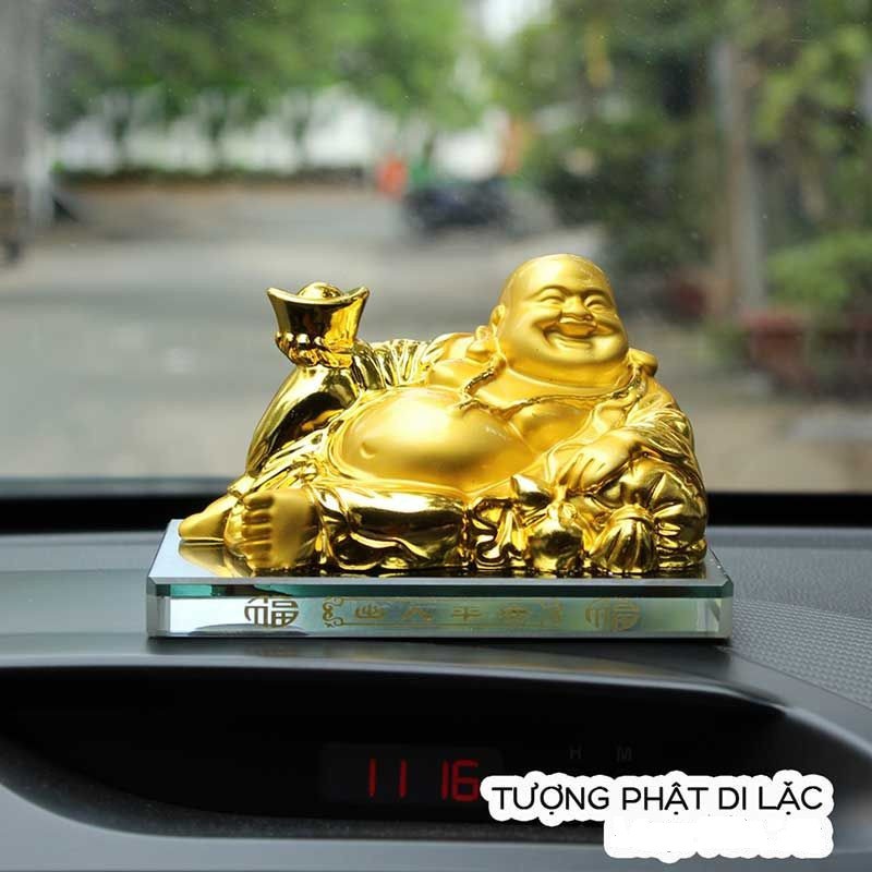 TƯỢNG PHẬT DI LẶC ĐỂ XE Ô TÔ