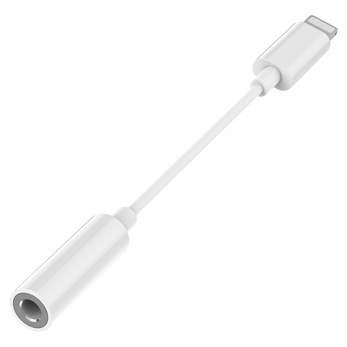 Jack chuyển đổi tai nghe iphone lightning sang 3.5 có mic đàm thoại