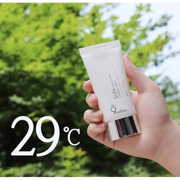 Kem Chống Nắng 9Wishes Bảo Vệ Da Và Cấp Ẩm Sun Moisturizer Spf 50+ Pa+++ 50ml