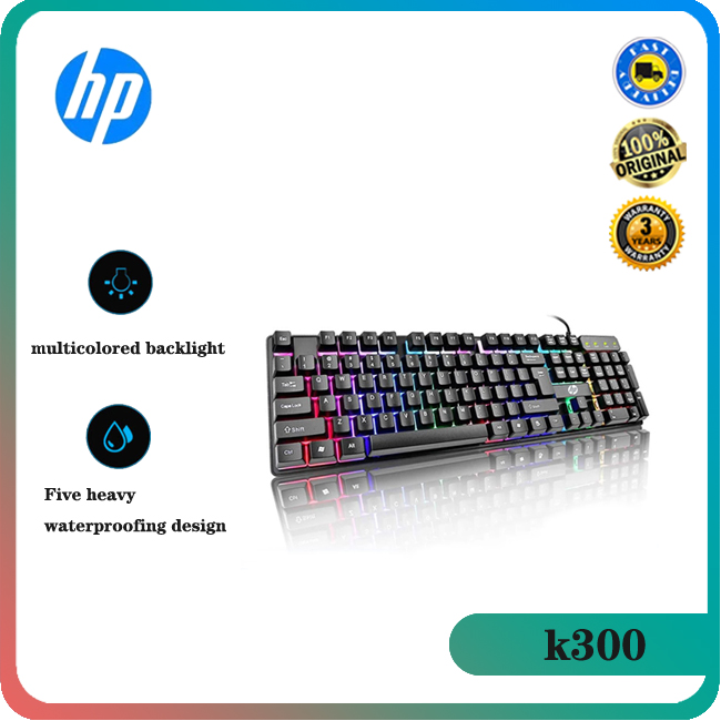 Bàn Phím Cơ Gaming Có Dây Dành Cho Hp K300