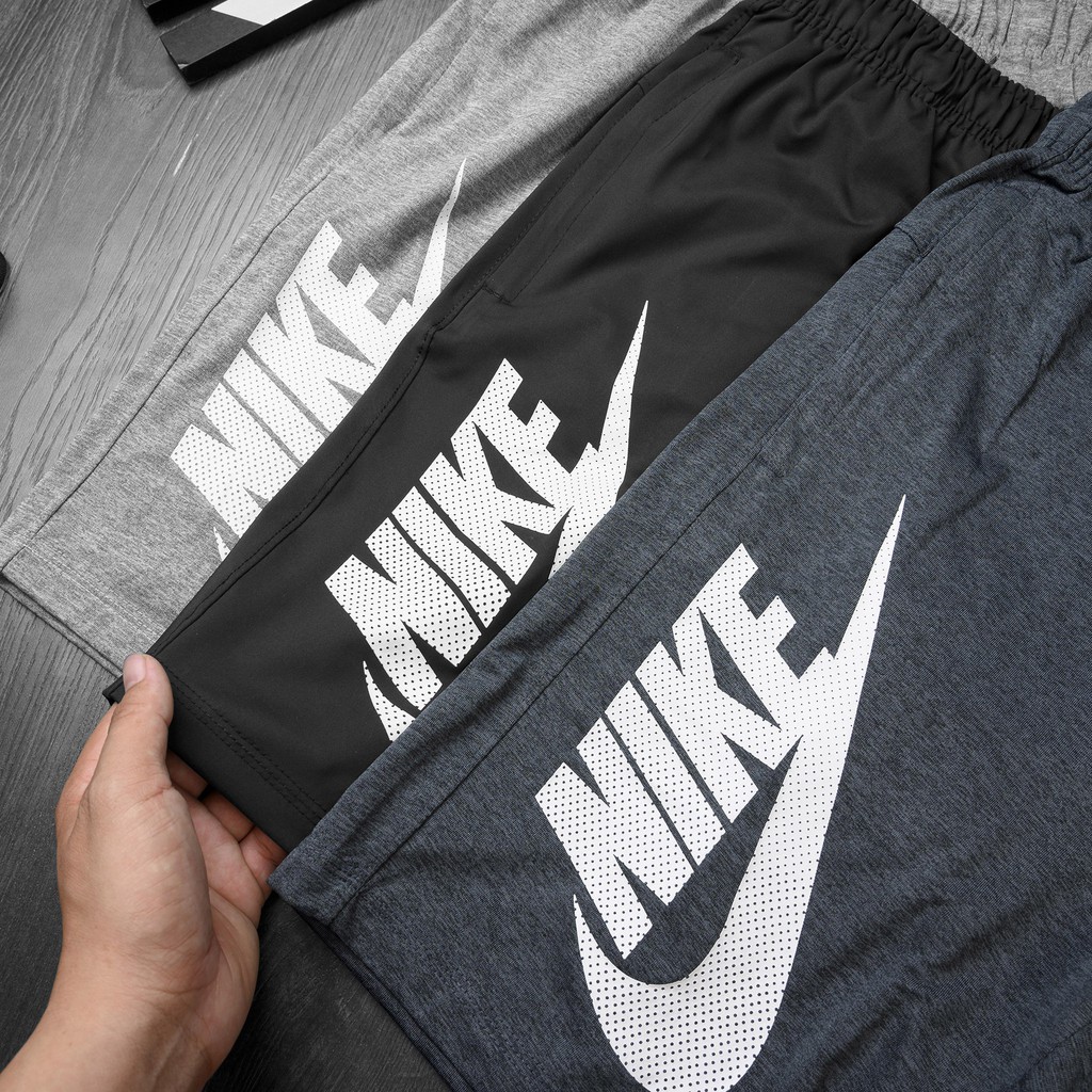 Quần short đùi thể thao nam chất thun lụa CD co giãn 4 chiều thấm hút mồ hôi thoáng mát mặc mùa hè không bai rải Ni pro | BigBuy360 - bigbuy360.vn