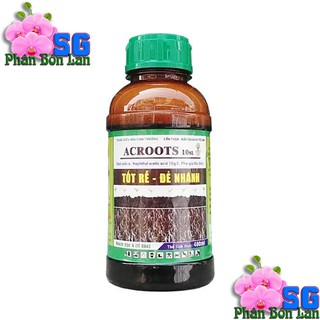 THUỐC KÍCH RỄ ACROOTS 10SL - Chứa NAA KÍCH RỄ CỰC MẠNH CHAI 480ml Tốt rễ, Đẻ nhánh, ra rễ mạnh