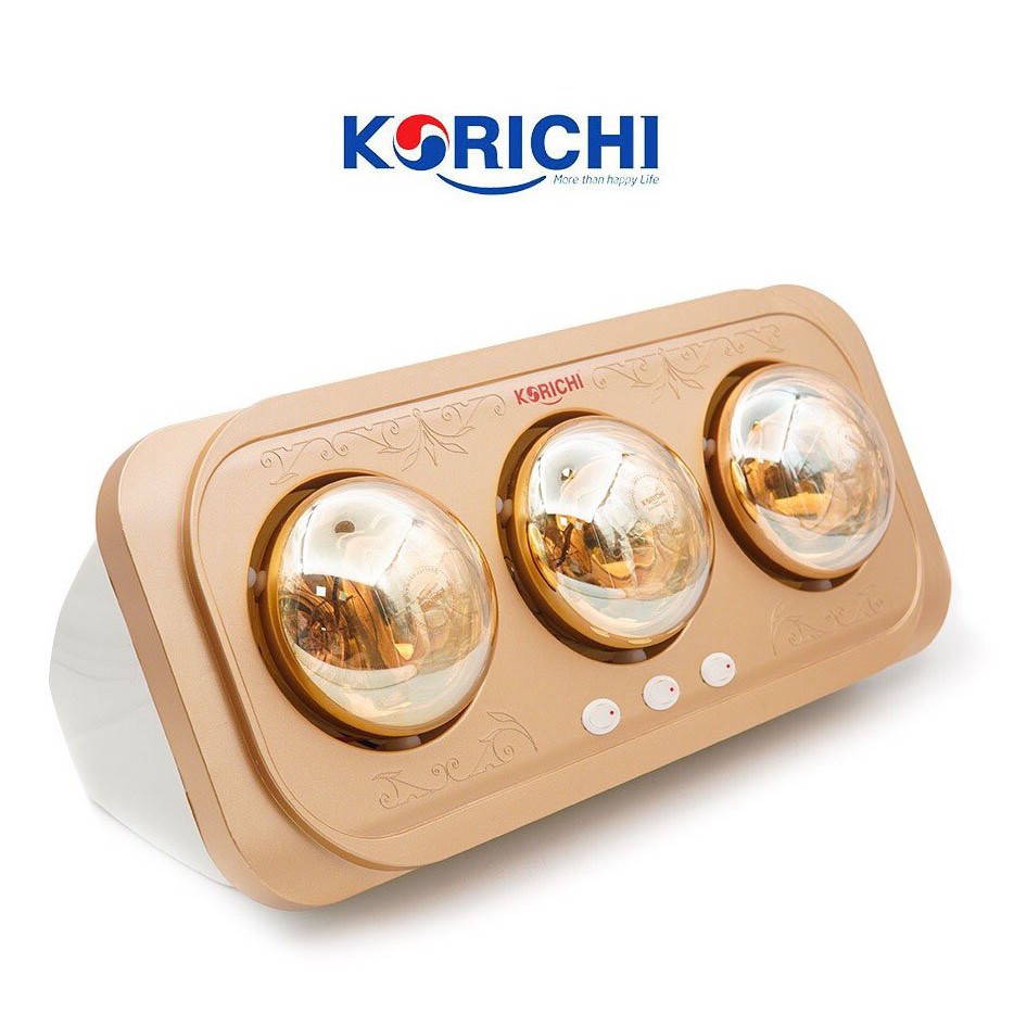 . Đèn sưởi nhà tắm Korichi-KRC 2805 hàng xịn loại 1, không chói mắt,  nhựa sáng bóng chống chảy