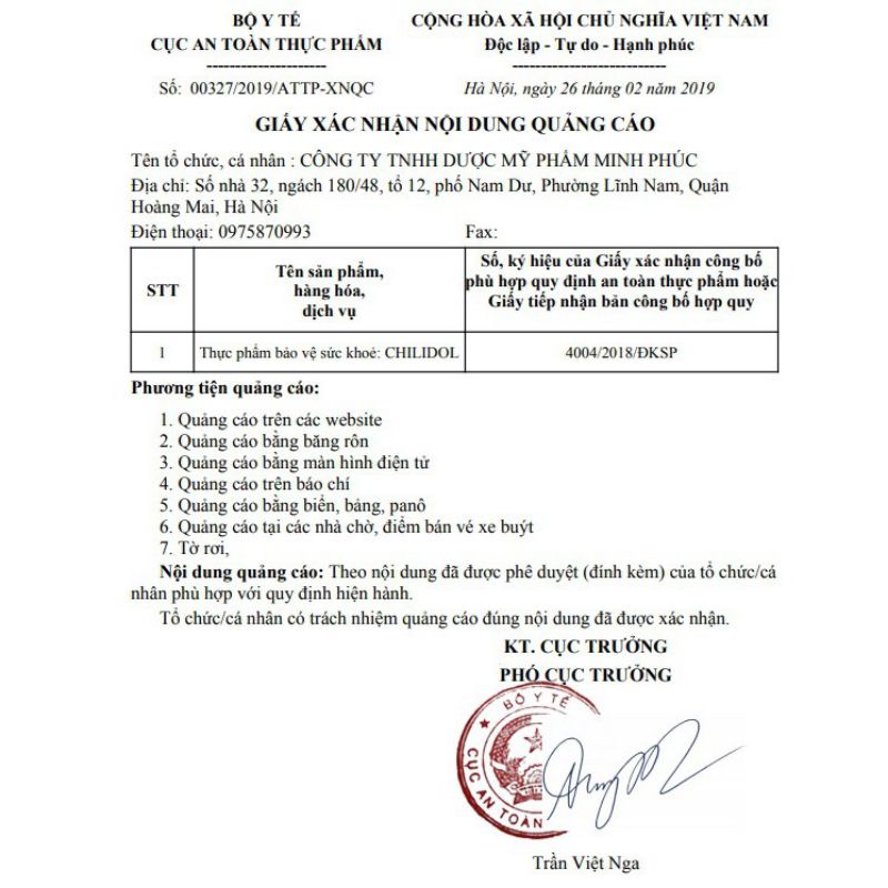 CHILIDOL hết viêm họng khàn tiếng viêm thanh quản hộp 30 viên