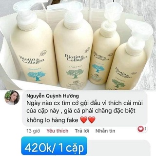 [Auth] CẶP GỘI XẢ BIOTIN COLLAGEN TRẮNG
