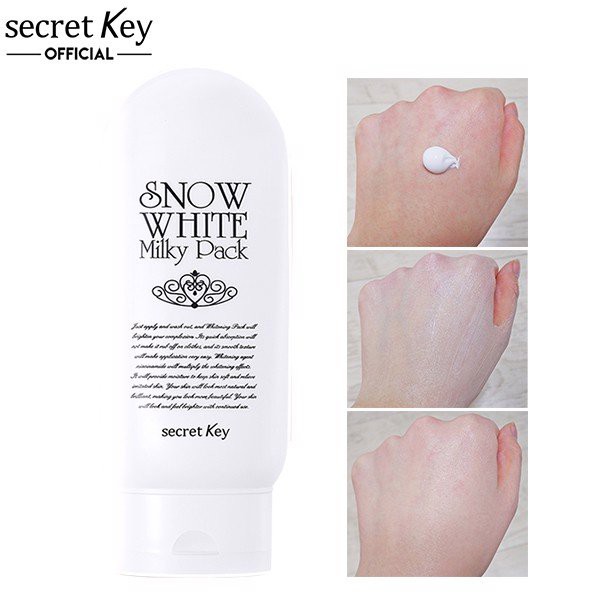 KEM Ủ TRẮNG SECRET KEY SNOW WHITE MILKY PACK 200ML | BigBuy360 - bigbuy360.vn