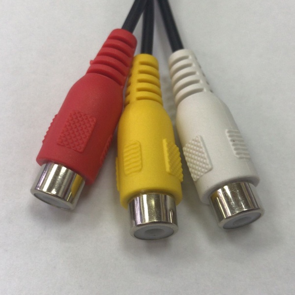 Cáp ChuyểN ĐổI Âm Thanh / Video 2.5mm Mini AV Sang 3RCA