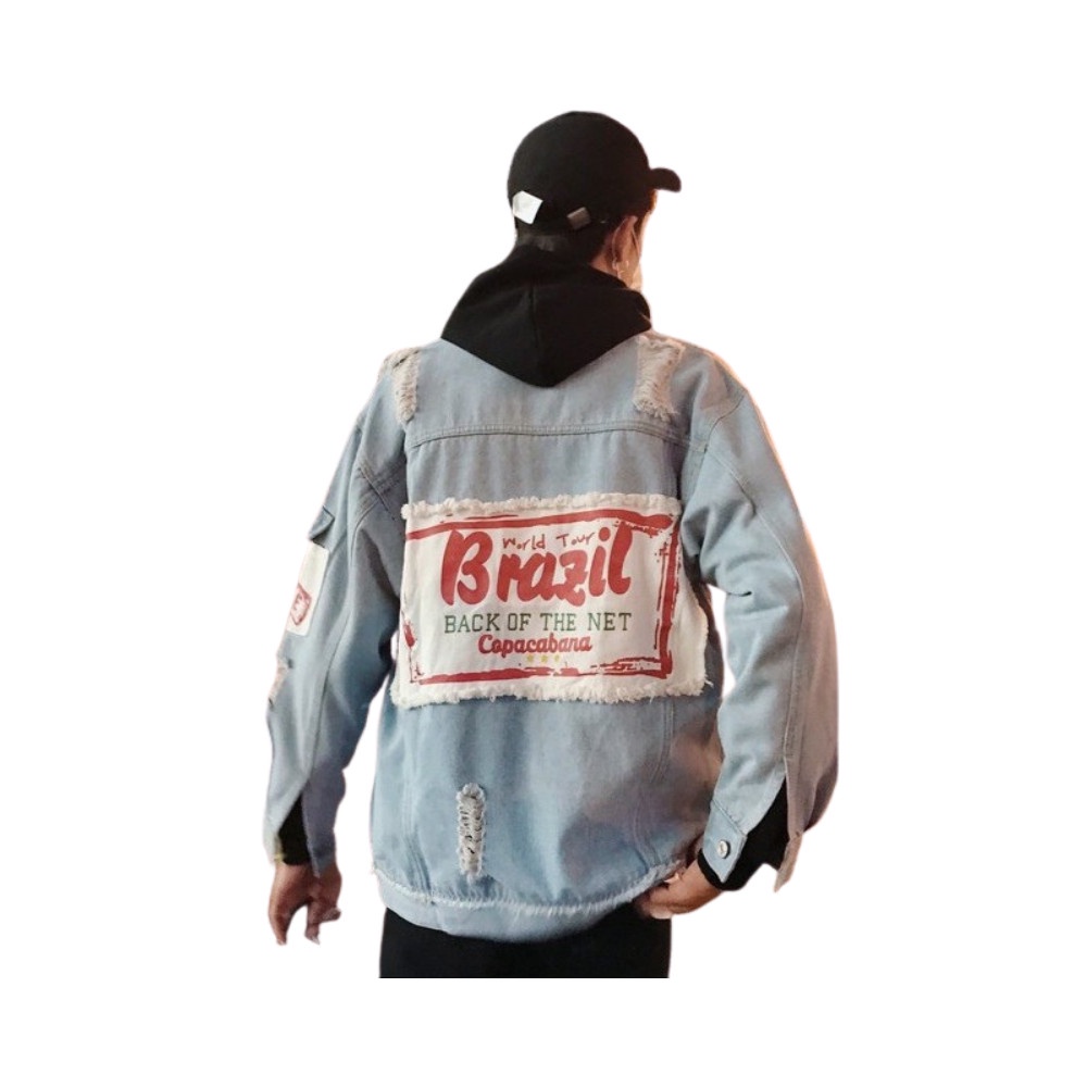 🌟HCM🌟 Hot Hot Sale Áo Khoác Jeans Nam Thời Trang Siêu Hot 2021