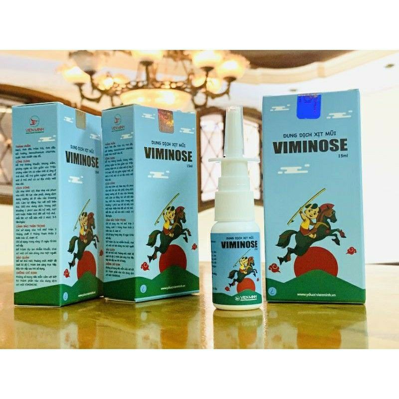 Dung dịch xịt mũi Viminose (CAM KẾT CHUẨN)