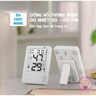 Nhiệt Ẩm Kế Điện Tử Đo Nhiệt Độ Và Độ Ẩm Phòng Ngủ Cho Bé