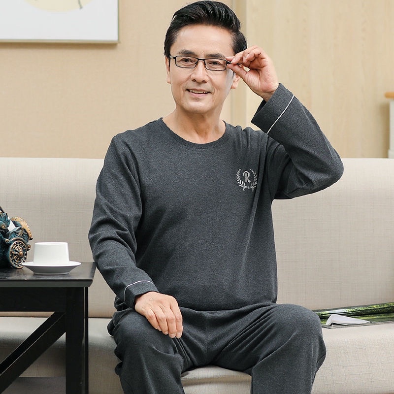 Bộ pijama, bộ ngủ ông già, nam trung niên kẻ