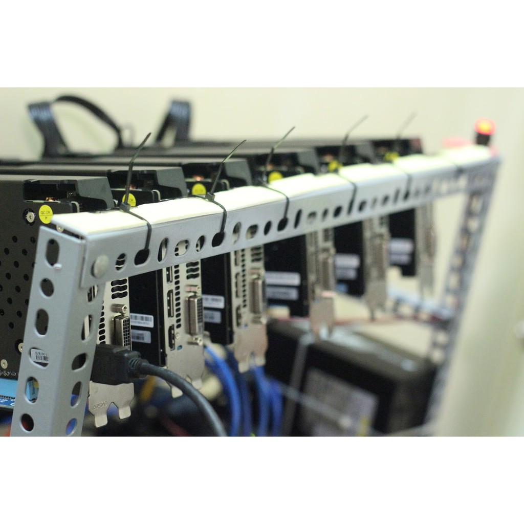 Máy Trâu Cày Bitcoin( Cày ETH Tốc 17xMhz) Sử Dụng VGA RX570 8G | BigBuy360 - bigbuy360.vn