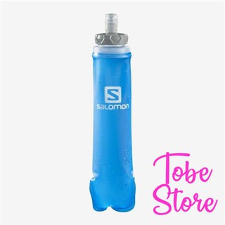 Bình nước mềm 500ml Salomon miệng rộng 28/42mm (tương thích vest chạy bộ Adv skin 12 / Adv skin 5...)