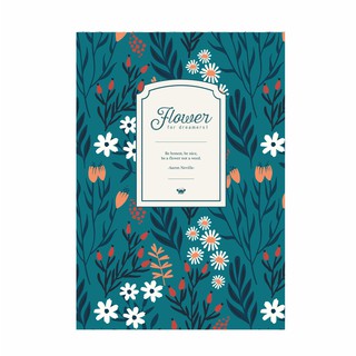 Vở Crabit Flower Kẻ Ngang (120 Trang)