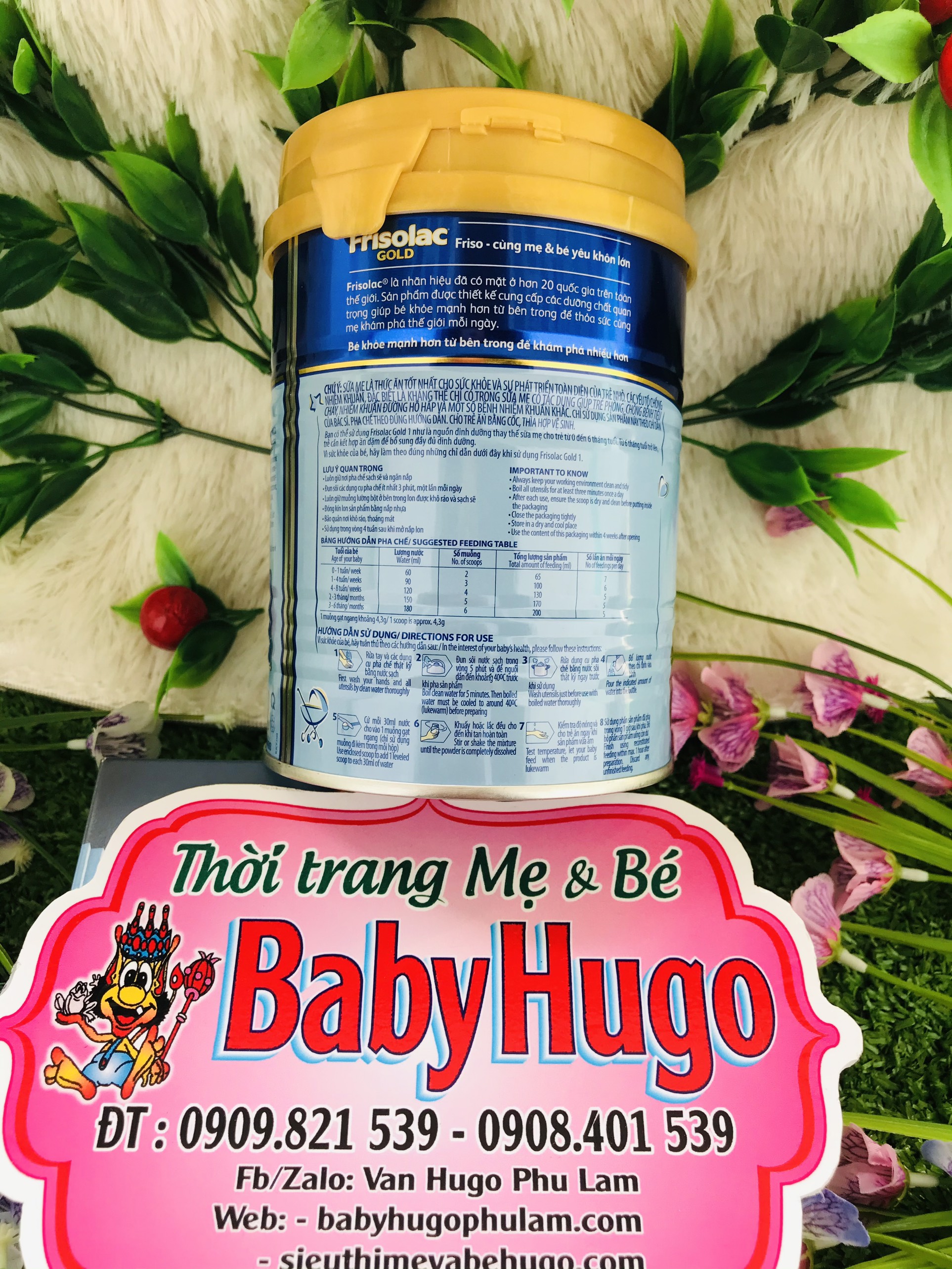 [HSD 2022] Sữa Friso Gold số 1 900g