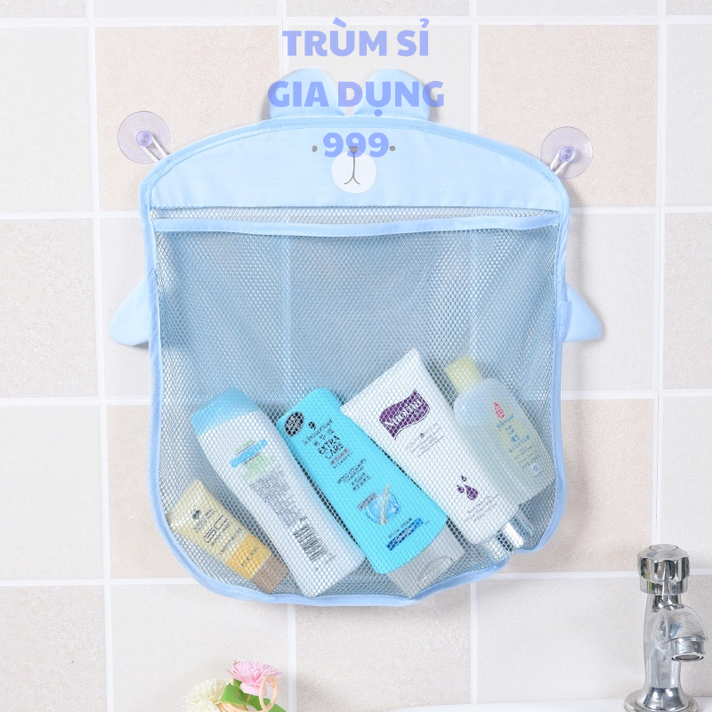 Túi  đựng đồ treo phòng tắm hình thú dễ thương. túi đựng đồ bằng lưới để đồ đa năng