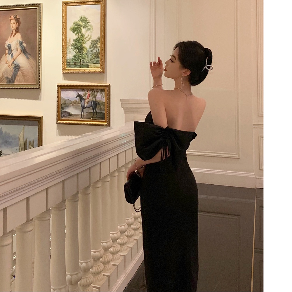 Đầm Ôm Dáng Tay Phồng Phong Cách Pháp Gợi Cảm Hàng Mới