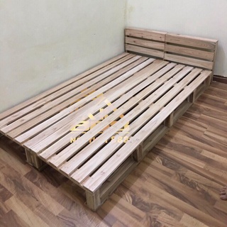 Giường pallet giá rẻ đầy đủ kích thước