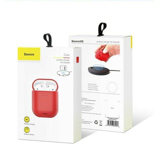 Bao silicon tích hợp sach không dây cho airpods baseus