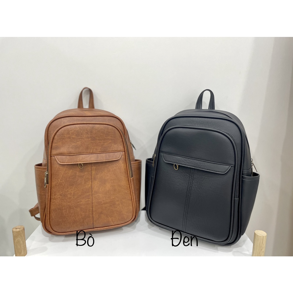 BA LÔ DA CAO CẤP - BALO NỮ ĐỂ A4 LAPTOP12IN BL17 | DORI