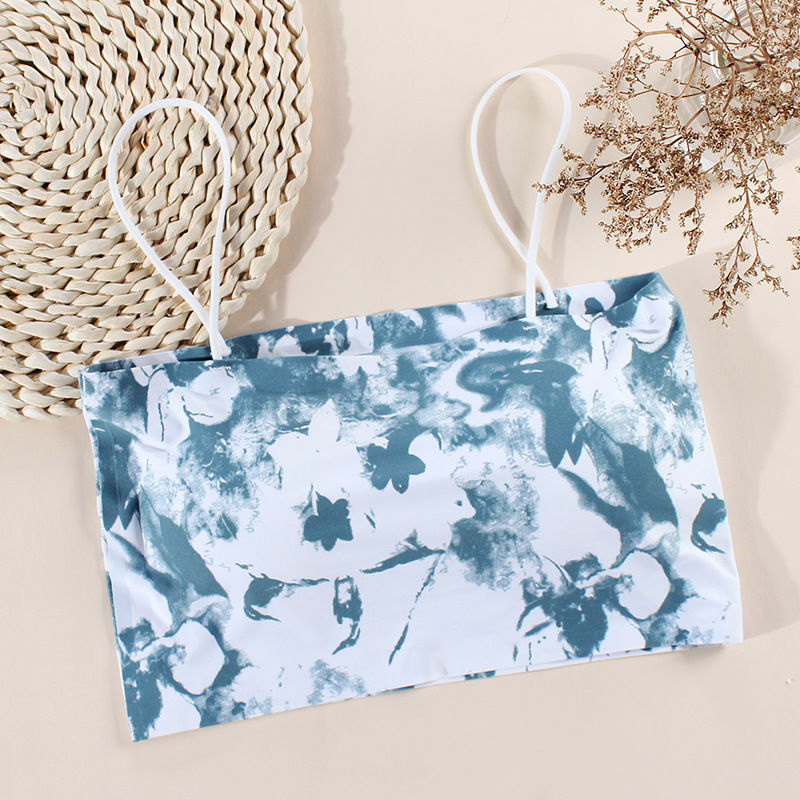 Áo lót croptop lụa mát quyến rũ thời trang cho nữ