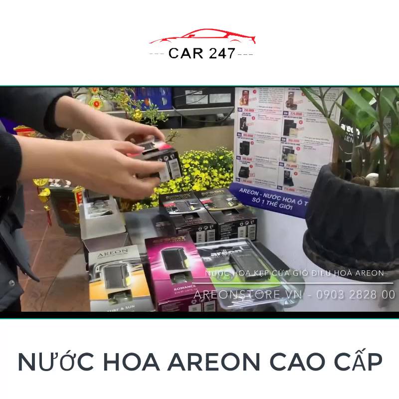 Nước hoa Ô Tô  AREON Car247 - Nước Hoa Ô Tô Kẹp Cửa Gió Điều Hòa  Khử Mùi Xe Hơi An Toàn , Chính Hãng Nhập Khẩu Bulgaria | BigBuy360 - bigbuy360.vn