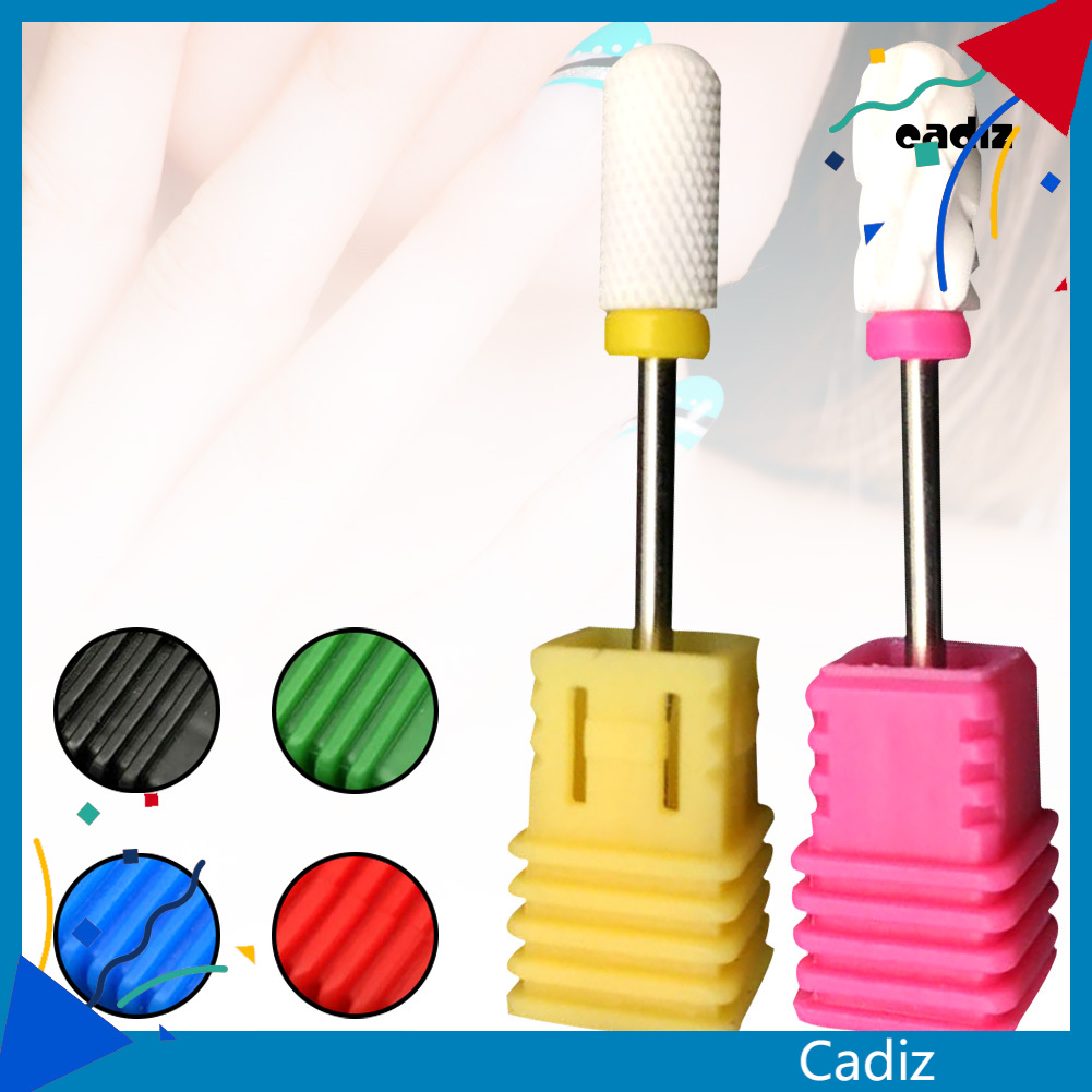 [Hàng mới về] Mũi khoan móng tay đầu tròn chạy bằng điện dùng để làm sạch biểu bì đánh bóng móng tay