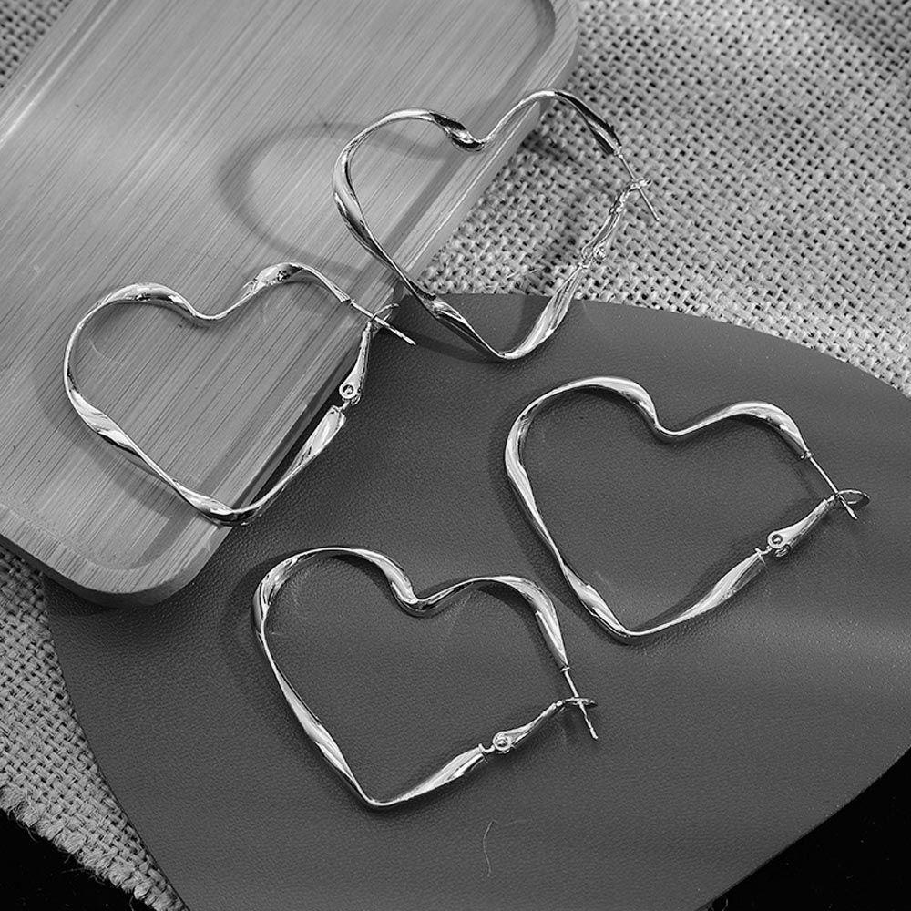 Bông Tai Kim Loại Dáng Dài Phong Cách Vintage Thời Trang Cho Nữ