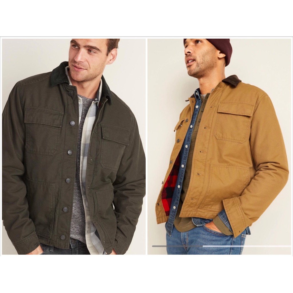 Áo khoác kaki vintage nam OLD NAVY xuất xịn (