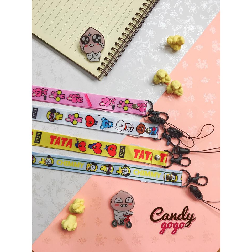 Móc Đeo Điện Thoại BT21/BTS