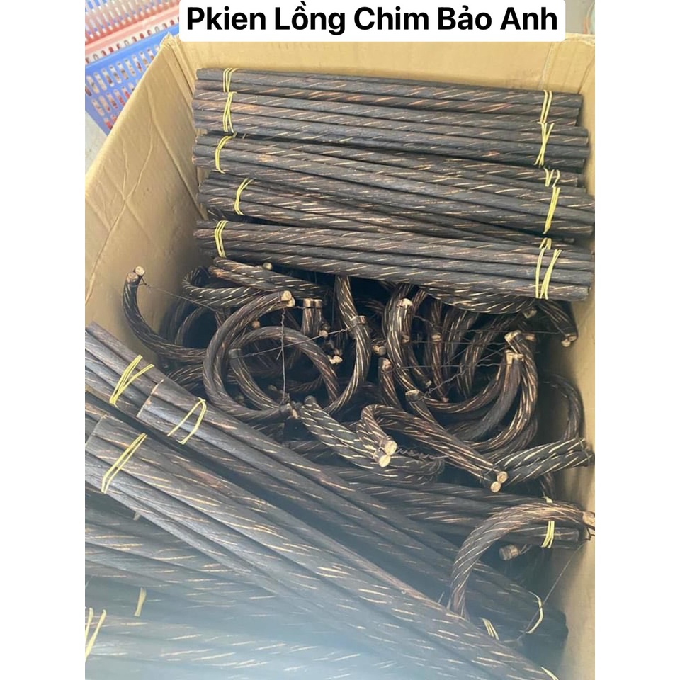 Cầu thẳng mây, cầu góc mây cho chim chào mào  siêu đẹp L1