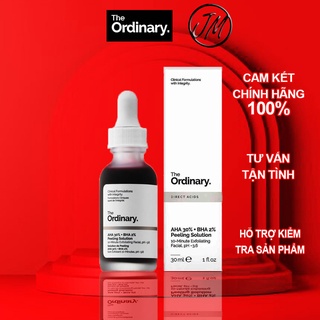 Serum peel da hoá học The Ordinary AHA 30% BHA 2% Peeling Solution (peel da the ordinary)