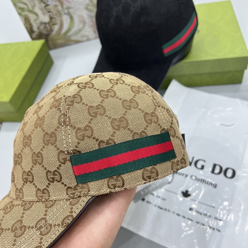Nón kết gc Mũ lưỡi trai l truyền thống màu đen thời trang nam nữ cao cấp full box hộp (Nón thiết kế) cực đẹp .