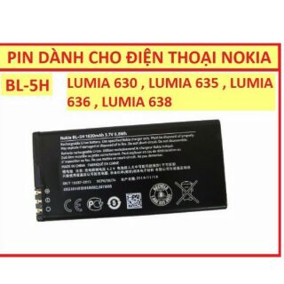 Pin lumia 630 mã trên pin BL-5H