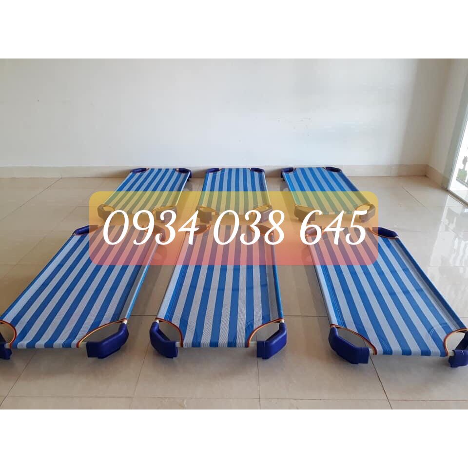 Giường Ngủ Xếp Cho Trẻ Mầm Non (Mẫu Giáo)