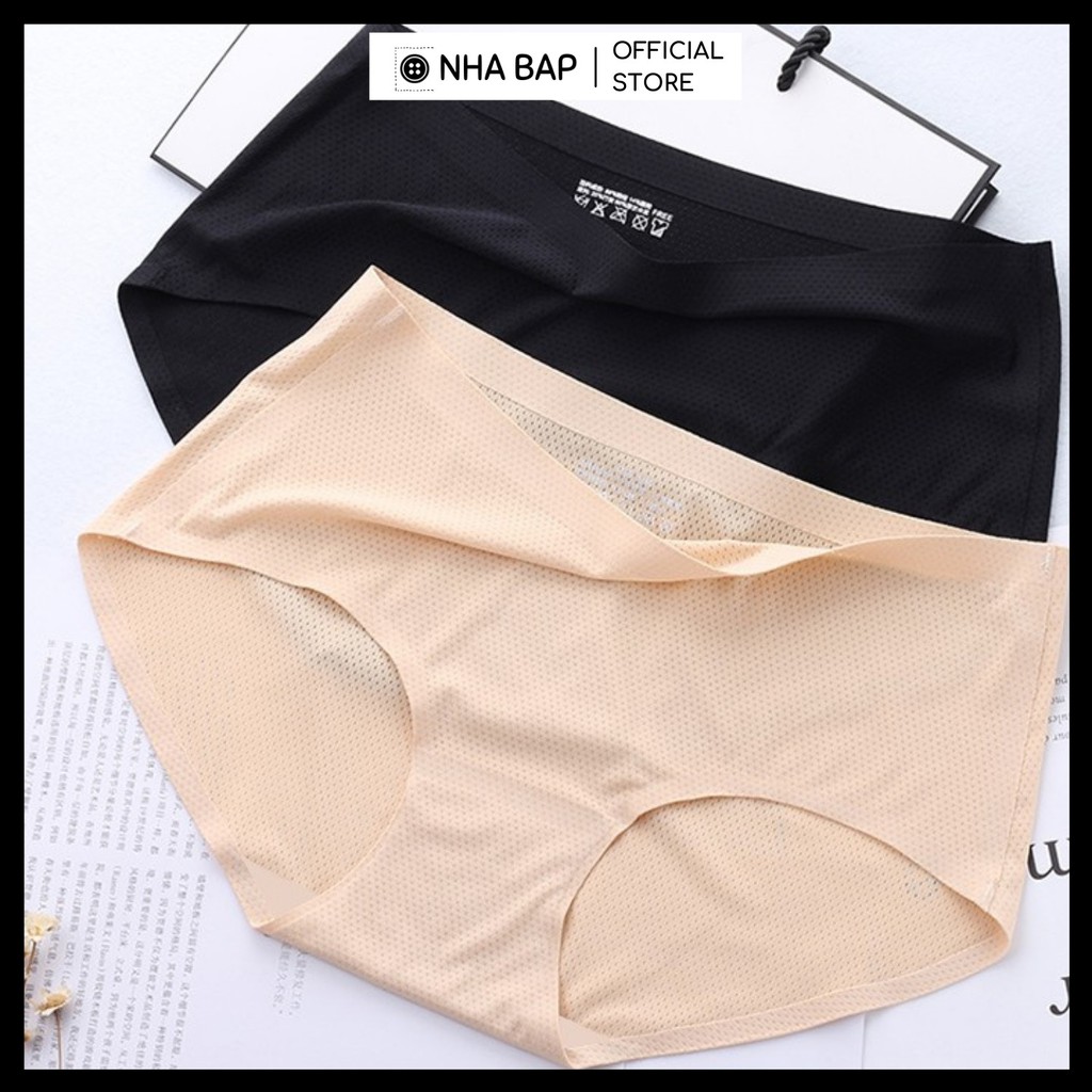 Quần lót nữ su đúc thông hơi vải thun cotton lạnh kháng khuẩn cao cấp nhiều màu pastel đẹp (QLS001) | BigBuy360 - bigbuy360.vn