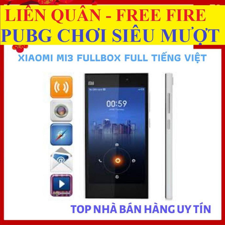 [ SMARTPHONE GIÁ RẺ ] điện thoại Xiaomi Mi 3 - Xiaomi Mi3 mới (2GB/16G) - Chơi PUBG/Liến Quân mượt