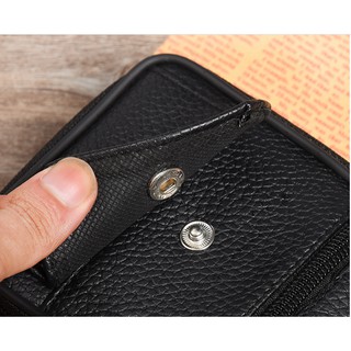 Bao Da Đeo Lưng Iphone 12 ProMax,13 ProMax,14 ProMax,15 ProMax,16 ProMax Modern Dáng Đứng Da Bò