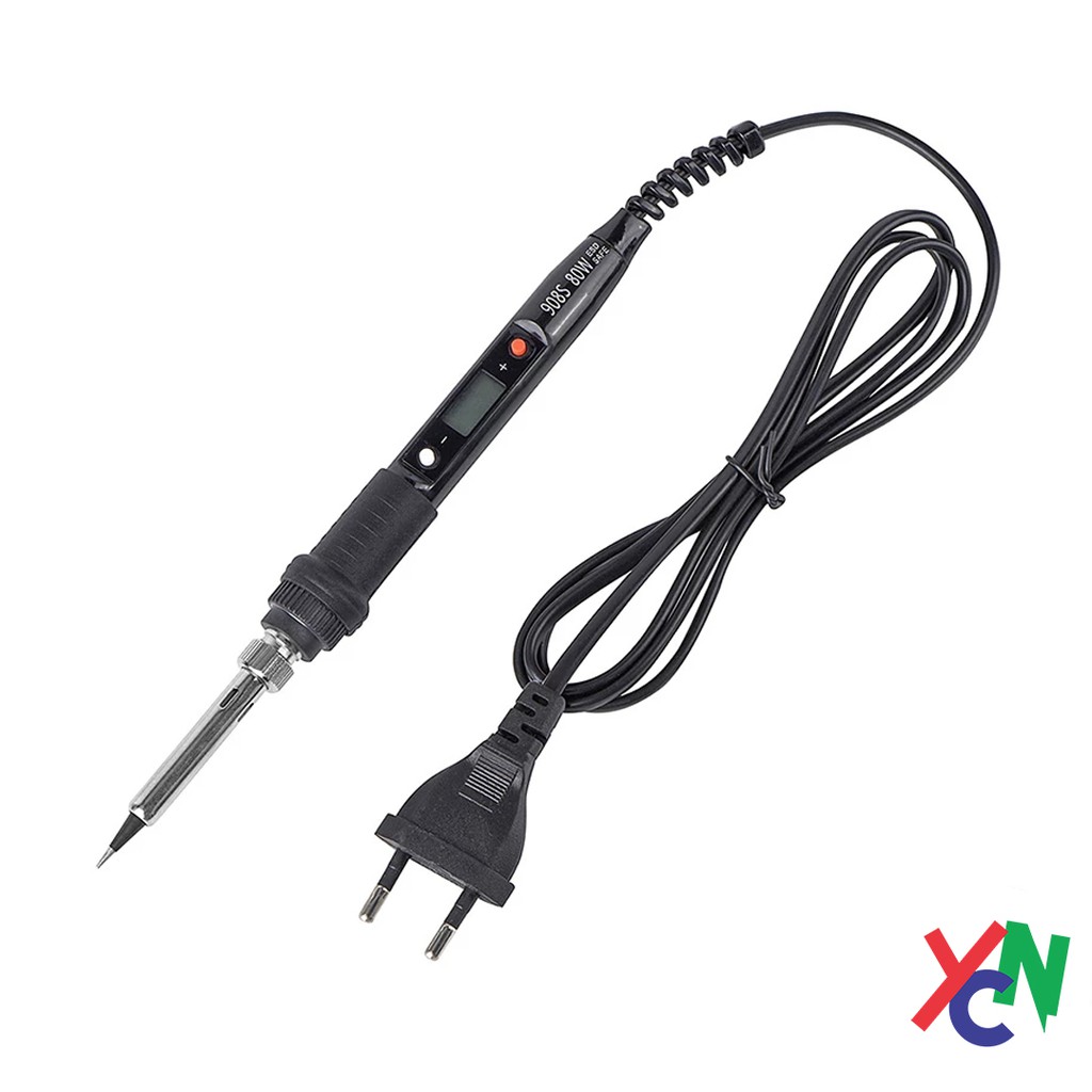 Mỏ hàn 908S 80W điều chỉnh nhiệt độ, hiển thị LCD chất lượng cao