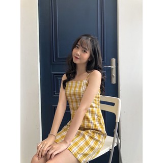 váy kẻ caro