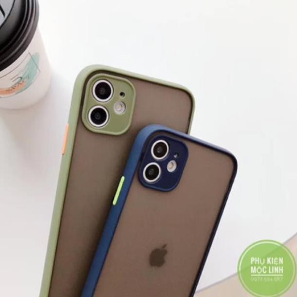 11 / PRO / MAX Xs MAX X XS 8PLUS 7PLUS 6PLUS 6 ỐP NHÁM + BẢO VỆ CAMERA CHỐNG SOCK , VA ĐẬP , BÁM VÂN TAY | BigBuy360 - bigbuy360.vn