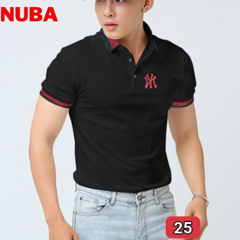 Áo thun nam nữ cổ bẻ cao cấp, ao phông chất vải cotton thấm hút mồ hôi  TAKA 25