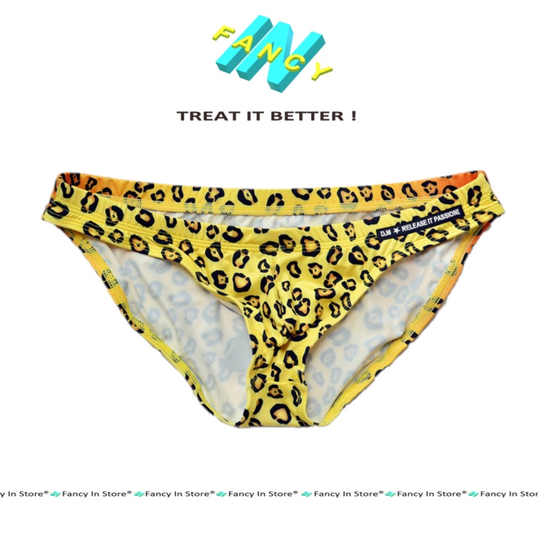 Quần Lót Nam Bikini Gợi Cảm DM , Sịp Tam Giác Fancy In - BK001