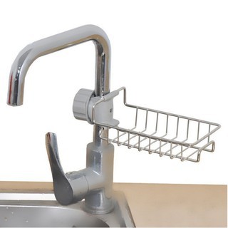 Kệ inox đựng dụng cụ rẻ rửa bát - gắn vòi rửa bát